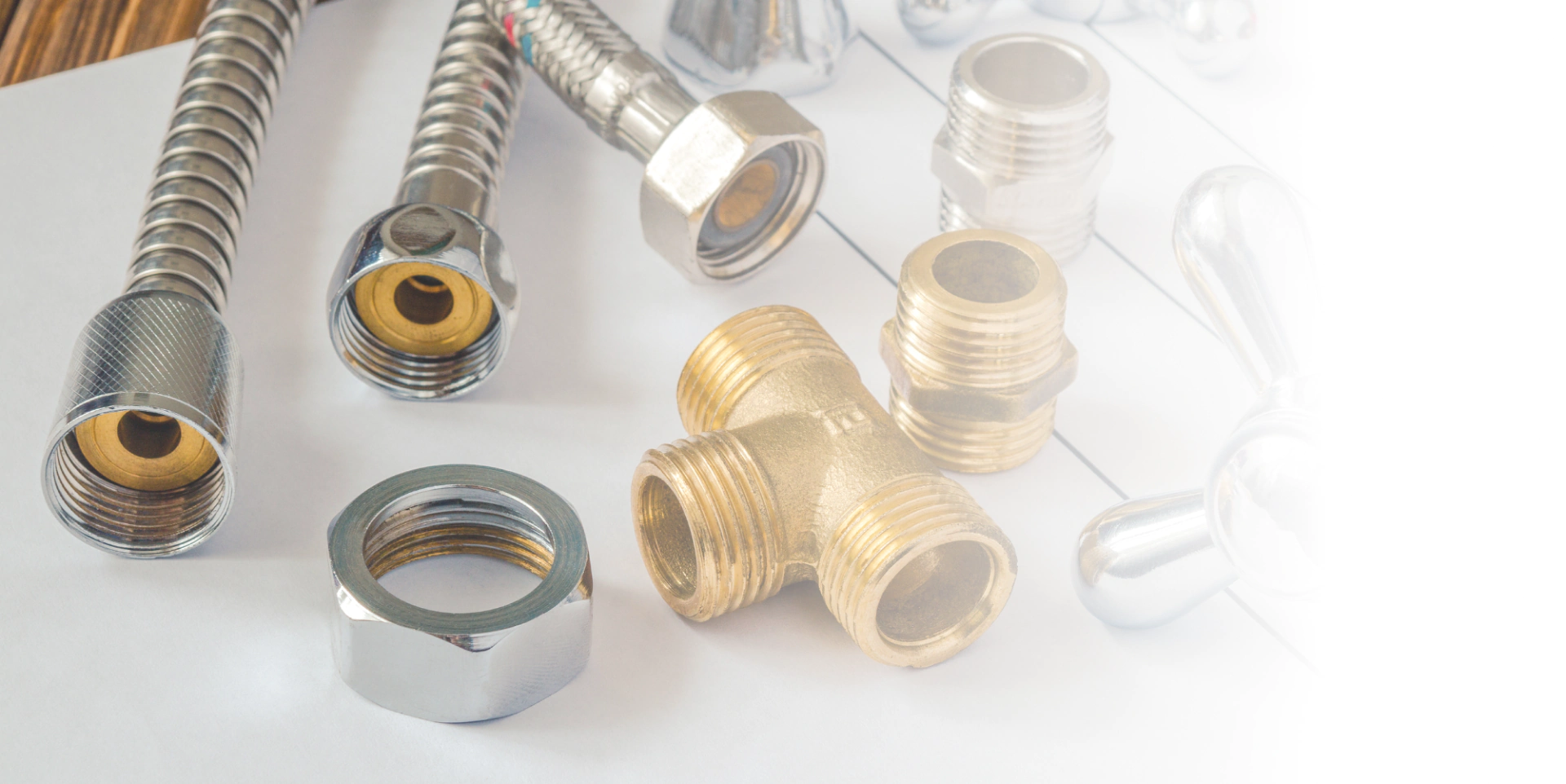 pieces of pipe plumbing